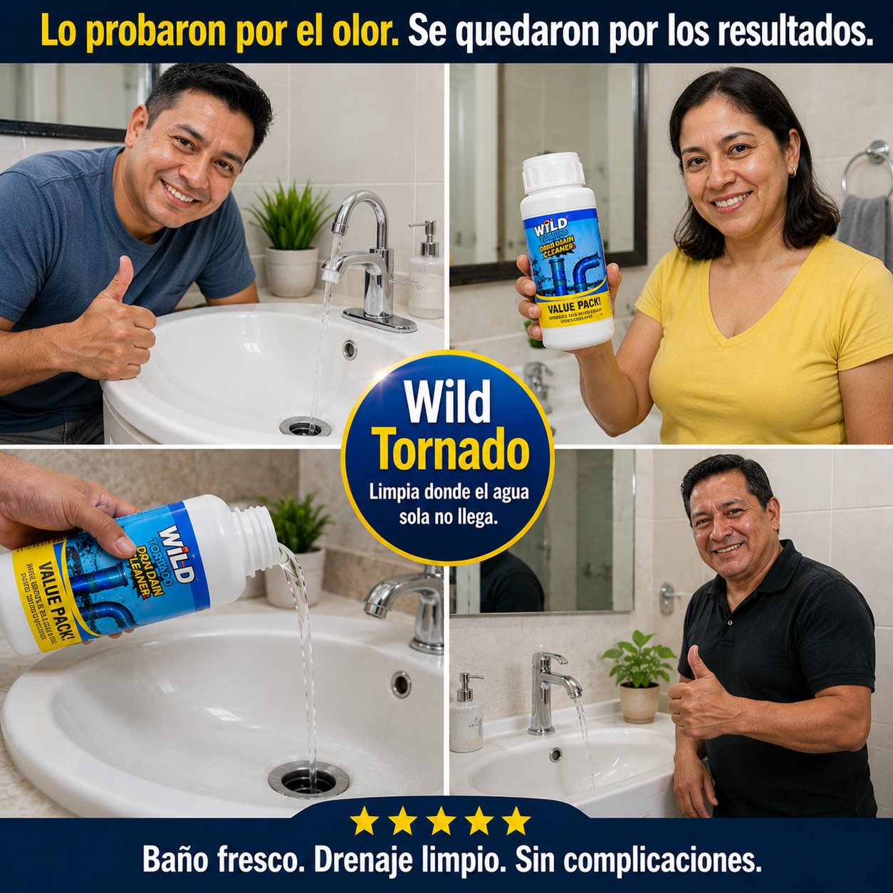 Wild Tornado | Adiós al Mal Olor 💧