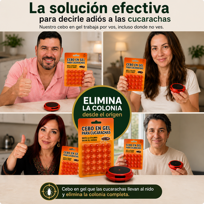 Saca las cucarachas de tu casa sin estar fumigando 🪳
