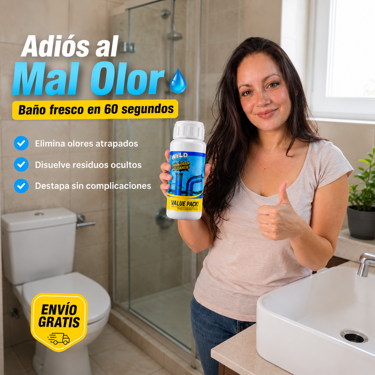 Wild Tornado | Adiós al Mal Olor 💧